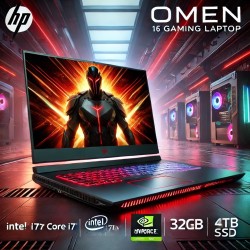 HP OMEN Gaming Laptop – Intel Core i7-14650HX, GeForce RTX 4060, 32GB RAM, 1TB SSD, Windows 11